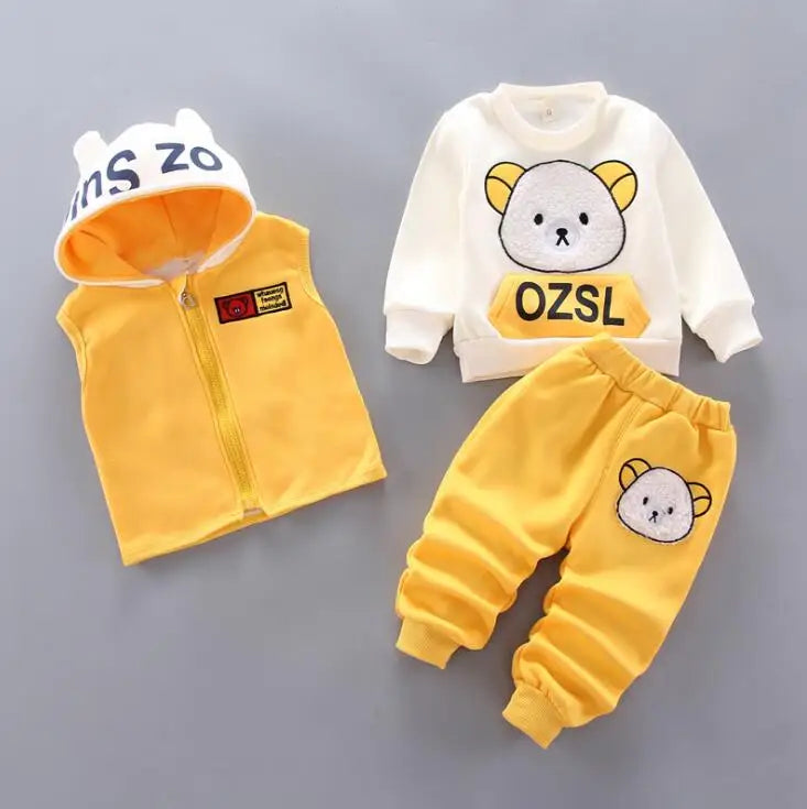 Bear Cozy Winter Set - 3 in 1