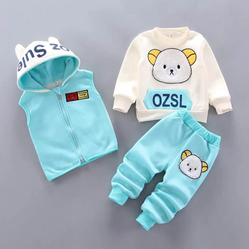 Bear Cozy Winter Set - 3 in 1