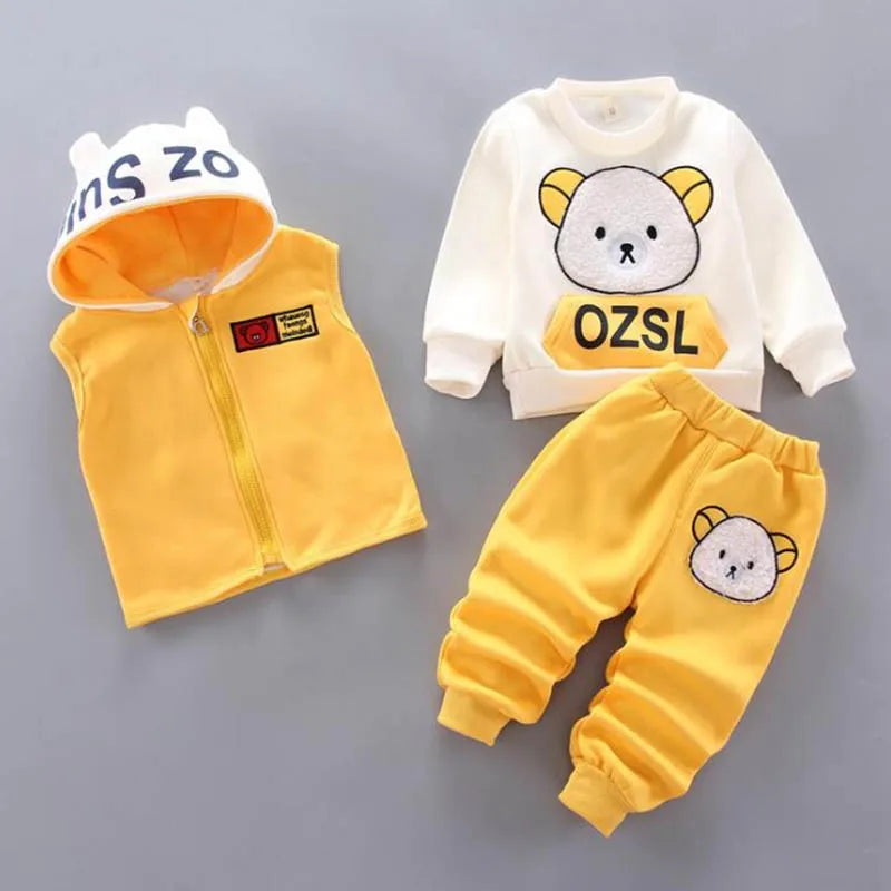 Bear Cozy Winter Set - 3 in 1