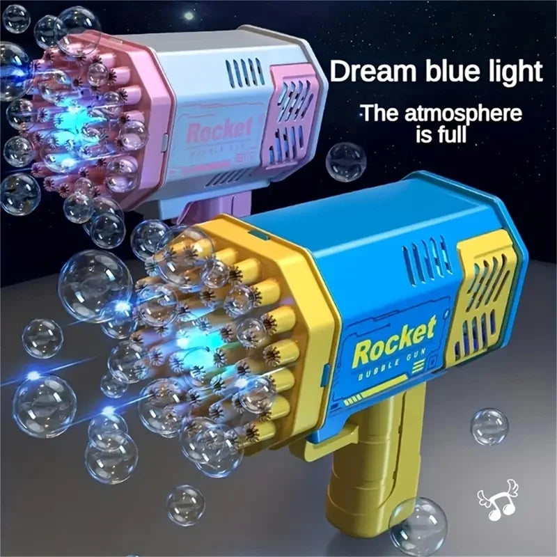 Automatic bubble gun