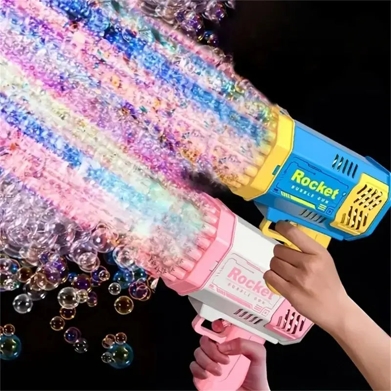 Automatic bubble gun