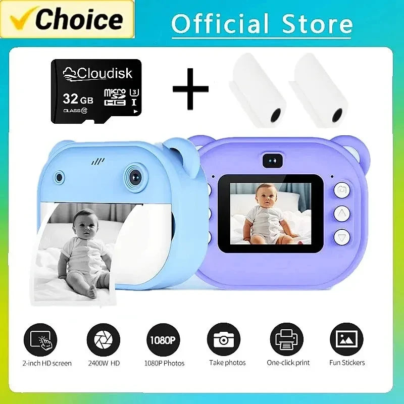 Digital Camera Instant Print for Kids 4.0 - Super Launch