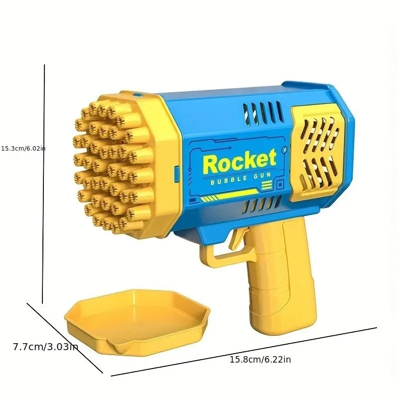 Automatic bubble gun